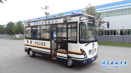 鴻馬移動(dòng)警務(wù)室首發(fā)江蘇洪澤縣公安局——科技助警  守護(hù)“淮上明珠”